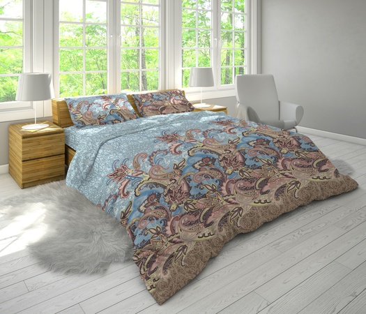 Double bed linen (no seam)