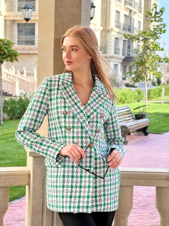 Perfect fit tweed jacket!