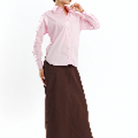 Женская рубашка оверсайз. Топ 2024 - 0724