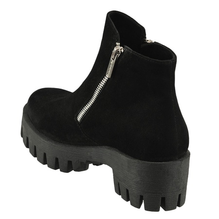 Женские ботинки, натуральная замша <G5002>