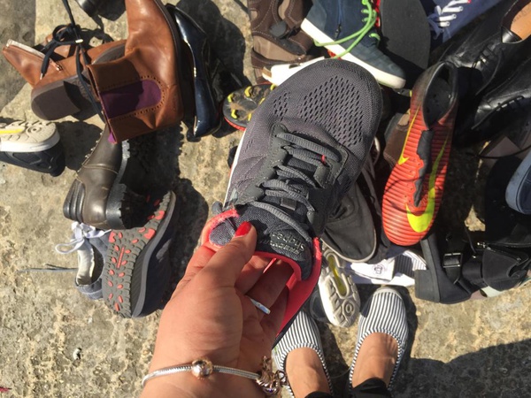 Обувь женская мужская детская оптом секонд-хенд second-hand из Англии крем grade creame A extra спортивная сток