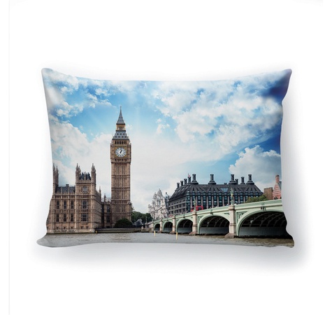 Декоративные подушки и Фотошторы "Биг Бен"