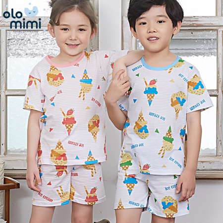 Ice-cream Pink&Blue; 100% natural cotton, легкая и дыщашая ткань с уникальным рисунком.