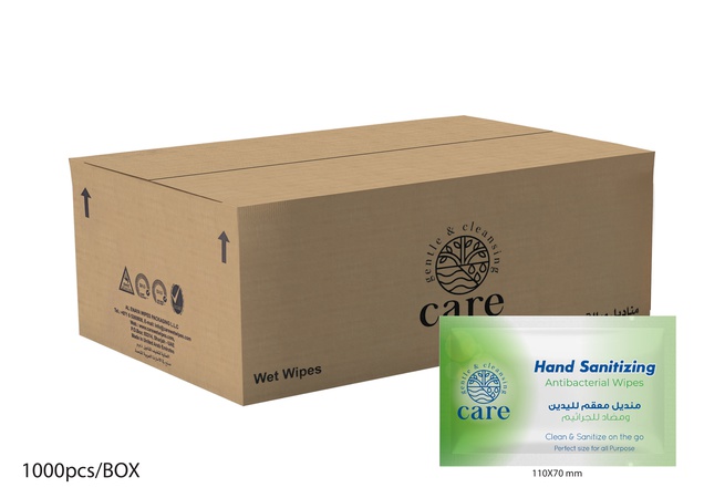 CARE洗手液湿纸巾-1000Pcs /盒