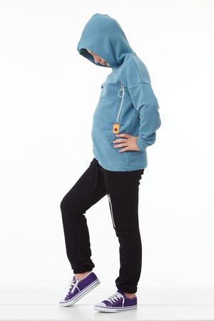 KAPÜŞONLU SWEAT / FERMUARLI TEK ALT