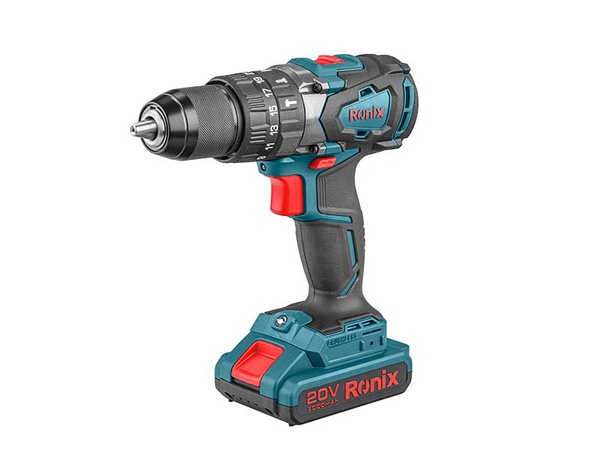 Matkaplar Ronix 8905K kablosuz, darbeli