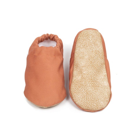 BUNNYBONS / KARAMEL N119 / 3 Months - 4 Years Old BABY SHOES WITH NON-SLIP SOLE