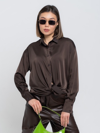 Рубашка женская из шелка