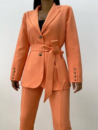 Костюм из атласа