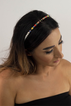 Бижутерия Crystal Stone Pearl Crown Белый