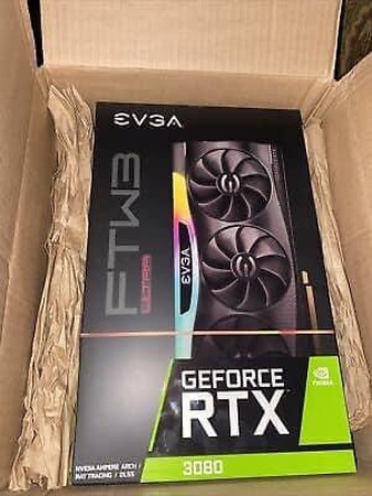 EVGA GeForce RTX 3080 FTW3 ULTRA 10GB GDDR6X Graphic Card