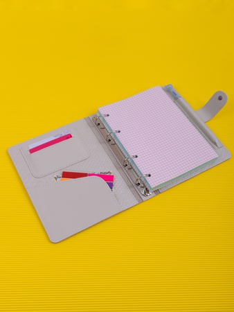 Notebook diary for replaceable blocks, cover EJT