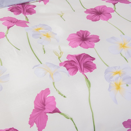 Комплект постельного белья Делюкс Сатин L627