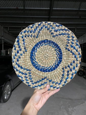 Салфетки из морской травы, настольный коврик, плетеные салфетки из ротанга, салфетки из водного гиацинта