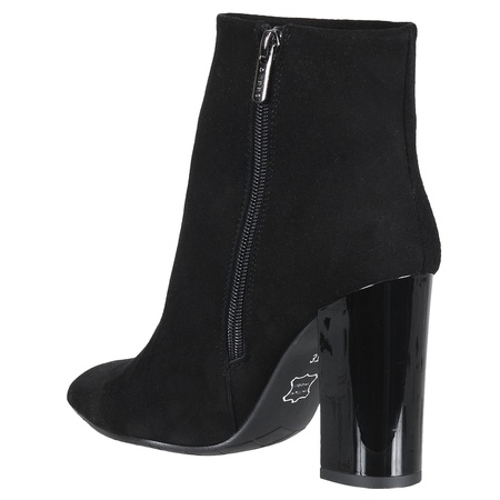 Kadın yarım bot, doğal süet<G7041>