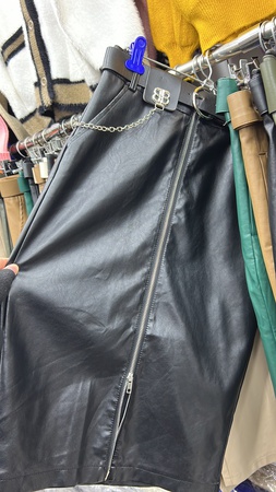 Кожаные юбки