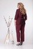 КОСТЮМ ЖЕНСКИЙ МОДЕЛЬ 771 БОРДОВЫЙ,Anastasia Mak