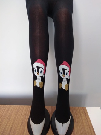 Çocuk desenli külotlu çorap