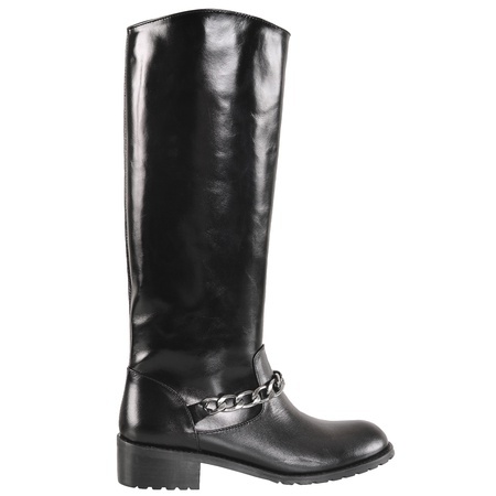 Сапоги женские, натуральная кожа <G915>