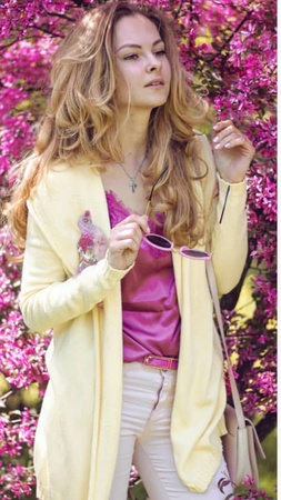 Кардиган  Модель: Нежность солнца