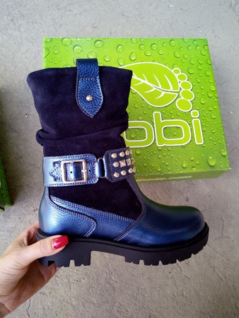 Deri kışlık bot Tobi 32-36