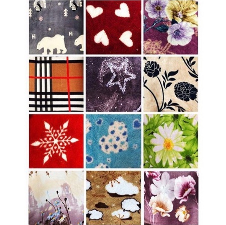 Флисовые пледы/велсофт оптом с доставкой по РФ