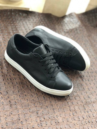 кожаные кеды