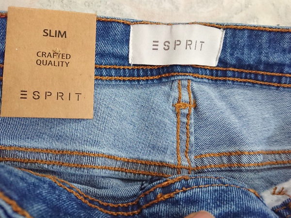 Мужские рваные стрейч-джинсы в винтажном стиле Edc.