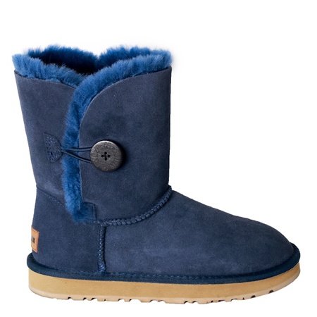 DÜĞMELİ MAVİ KADIN UGGGS