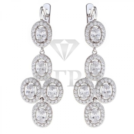 90854см Серьги (Ag 925)