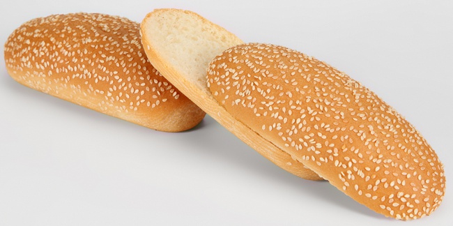 Булочка для датского хот дога с кунжутом