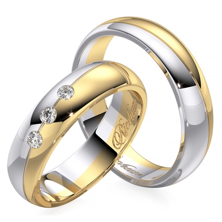 Обручальные кольца RS17