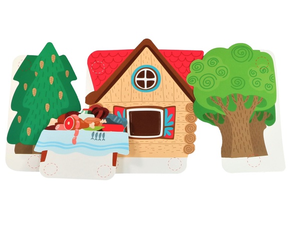 Штоковый театр. Набор кукол Любимые сказки