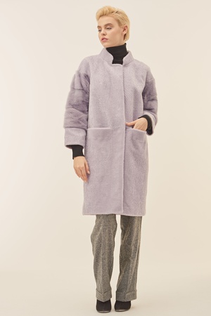 Пальто женское Silverfox модель 804-лаванда