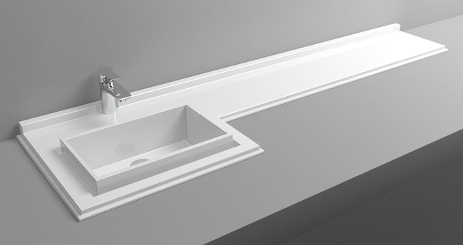 Раковина Атриум 170 левая/правая