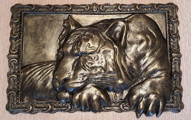 Объемная картина " Тигр"