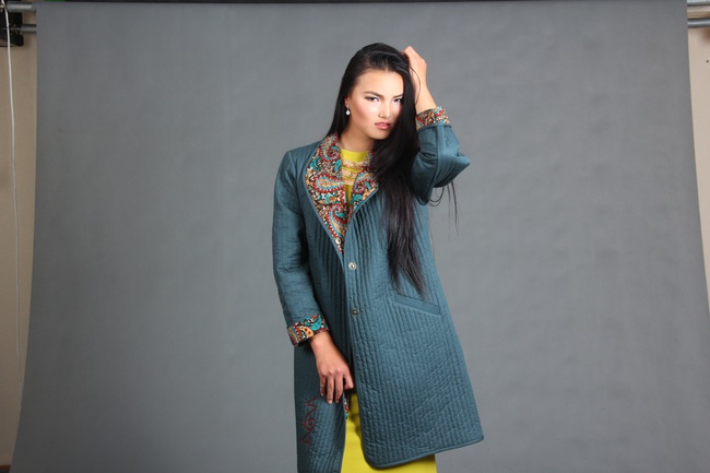 Women's national dress chapan - kaftan