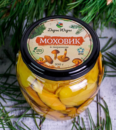 Моховик в маринаде из Сибири (ХМАО-ЮГРА)