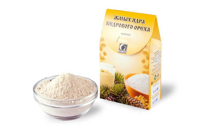 Çam fıstığı yağı rafine edilmemiş gıda "Sibirya", 250 ml.