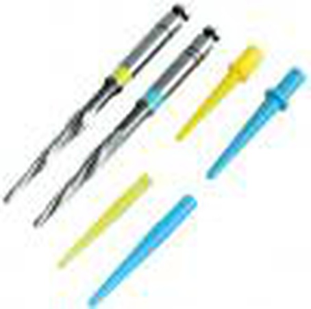 Preci-post 2002G Preci Line clinical points (50 pcs / pack) yellow, blue