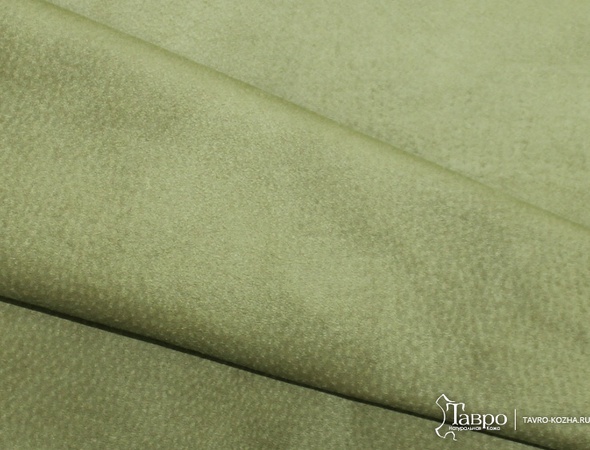 Замша, цвет "Олива"