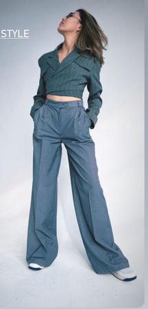 Брюки палаццо