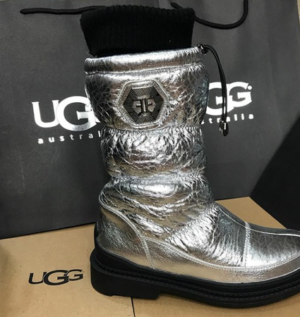 Женские дутые сапоги Miss summer