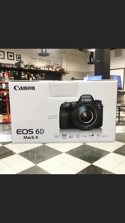 Canon EOS 6D Mark II 26.2MP 60 fps Full HD Video Dijital SLR Kamera (Yalnızca Gövde)
