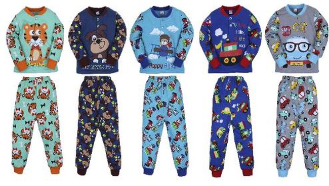 Пижама  детская с начесом.