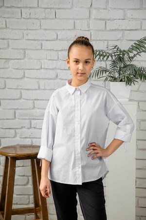 Школьная подростковая блузка