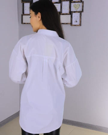 Рубашка оверсайз
