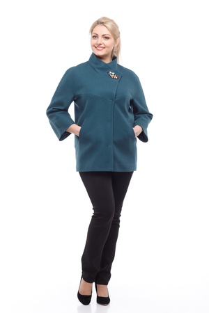 Пальто Либерти, шерсть Polovel, мелтон