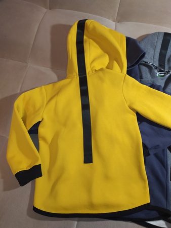 Gap детская толстовка в 3 расцветках: жёлтый, серый, синий