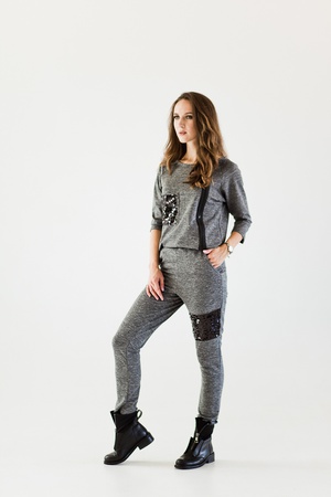 КОМБИНЕЗОН ЖЕН. С ПАЙЕТКАМИ (Ф/П)